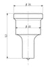 OMERA 13 OBLONG PUNCH 14.0 X 25.0