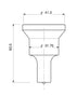 SHARP 305 ROUND PUNCH 11.0